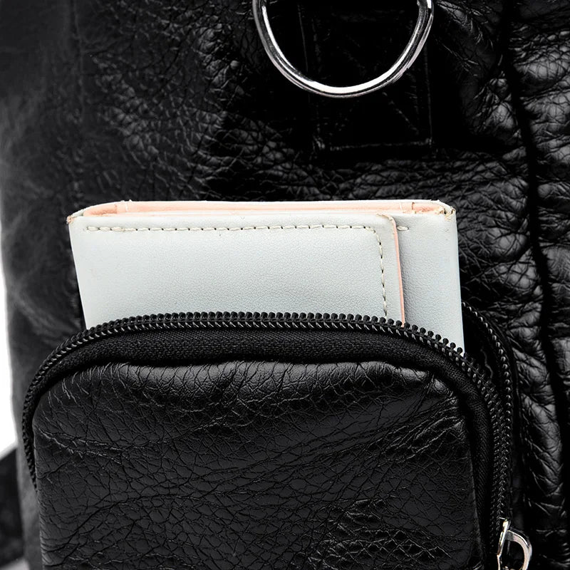 Allure Soft Leather Backpack