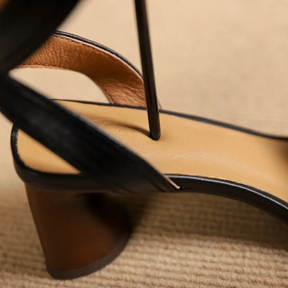 Verelle Leather Heels