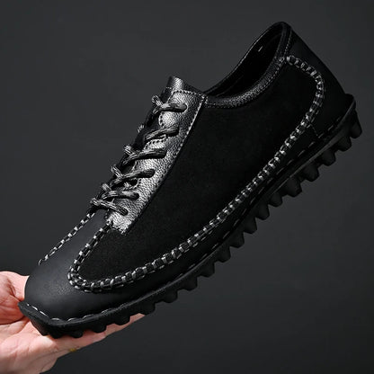 Gravito Classic Stitch Leather Shoes