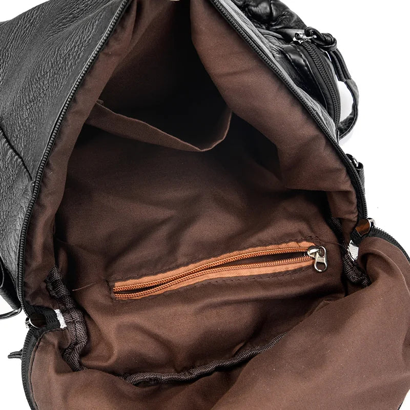 Allure Soft Leather Backpack