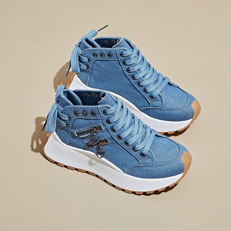 Ridgeway Canvas-Denim Sneaker