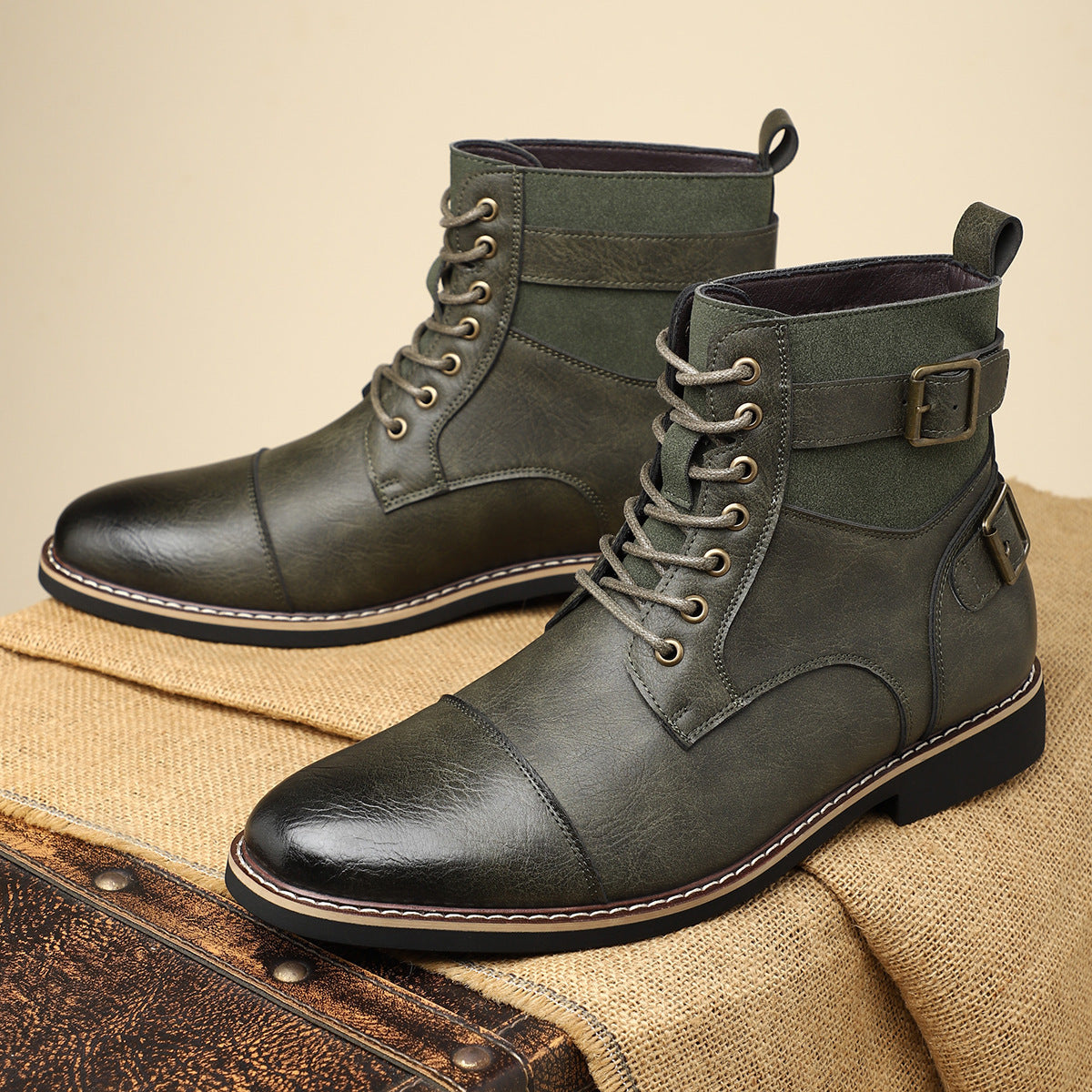 Blackstone Dual-Buckle Boot