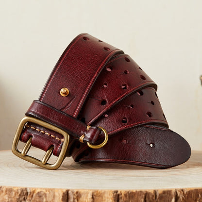 IronOak Handcrafted Leather Belt