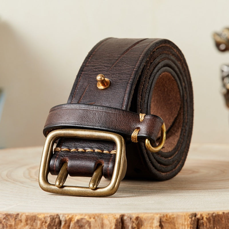 IronOak Handcrafted Leather Belt