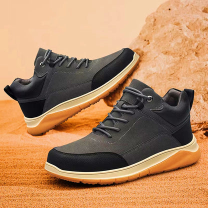 Summit Trek Leather Sneakers