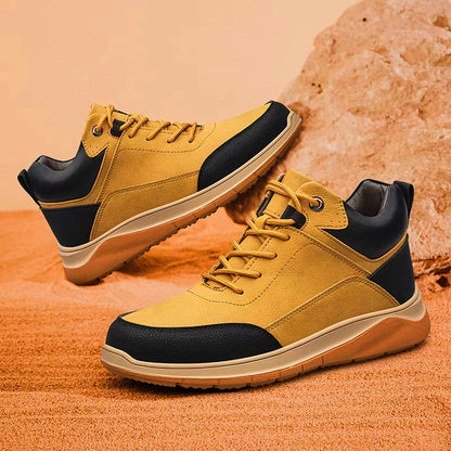 Summit Trek Leather Sneakers